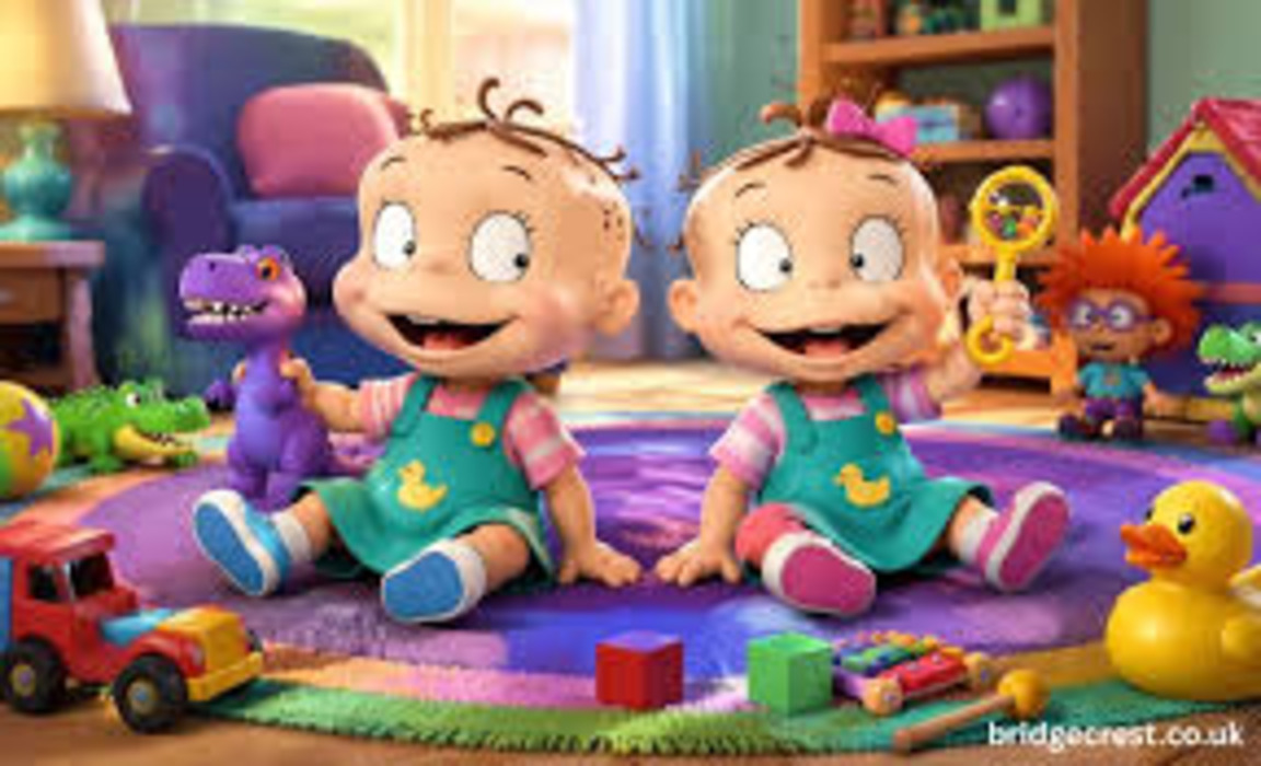Phil or Lil of Rugrats Crossword Clu